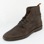 Hugo Boss Mens Brown Midden Leather Boot Shoes Ret $255 New