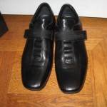 NIB MEN’S HUGO BOSS NOTTINGHAM BLACK  LEATHER SPORT/ DRESS SHOES US 10 M