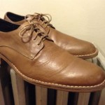 COLE HAAN Tan Brown Casual Dress Lace Up leather oxfords Mens dress shoes 13 M