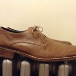 COLE HAAN Tan Brown Casual Dress Lace Up leather oxfords Mens dress shoes 13 M