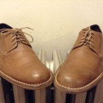 COLE HAAN Tan Brown Casual Dress Lace Up leather oxfords Mens dress shoes 13 M