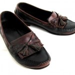 COLE HAAN COUNTRY Mens Shoes 8.5 Leather Black Brown Driving Loafers
