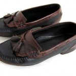 COLE HAAN COUNTRY Mens Shoes 8.5 Leather Black Brown Driving Loafers