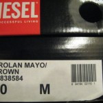 RARE MEN’S DIESEL OROLAN SLIP ON SPORT SHOES US 10 M