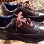 New Men’s Cole Haan Air Conner Brown Shiny Dark Forest Size 8