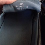 Men’s COLE HAAN waterproof casual black leather loafers shoes sz. 9.5B