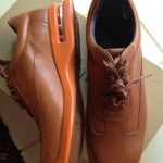 NIB COLE HAAN NIKE AIR CONNER OXFORD BROWN LEATHER 8.5