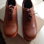 NIB COLE HAAN NIKE AIR CONNER OXFORD BROWN LEATHER 8.5