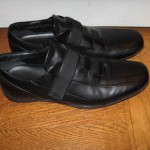 NIB MEN’S HUGO BOSS NOTTINGHAM BLACK  LEATHER SPORT/ DRESS SHOES US 10 M