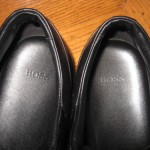 NIB MEN’S HUGO BOSS NOTTINGHAM BLACK  LEATHER SPORT/ DRESS SHOES US 10 M