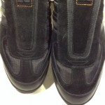 $125 NIB Hugo Boss MensOrange Kempton I Black Athletic Sneakers Left 12, Right 9
