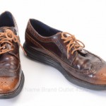 Cole Haan Lunargrand Long Wingtip C11716 brown 11.5 leather oxford shoe HDB361