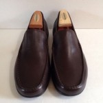 COLE HAAN NIKE AIR MEN’S DARK BROWN LEATHER LOAFER SHOES, SIZE 11M, WORN 1x, EUC