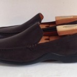 COLE HAAN NIKE AIR MEN’S DARK BROWN LEATHER LOAFER SHOES, SIZE 11M, WORN 1x, EUC