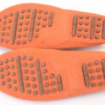 Cole Haan C11287 Grant 9.5 orange suede moccasin Driving Loafer shoe New HDB497