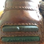 MEN’S COLE HAAN MOCASSIN BOAT WEAVED LEATHER SHOES  9 1/2 D