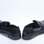 Cole Haan Camden Penny C10202 Nike Air 11.5 black leather Loafer Apron Toe shoe