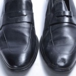 Cole Haan Camden Penny C10202 Nike Air 11.5 black leather Loafer Apron Toe shoe