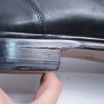 Cole Haan Camden Penny C10202 Nike Air 11.5 black leather Loafer Apron Toe shoe
