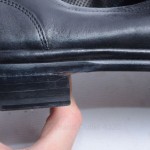 Cole Haan Camden Penny C10202 Nike Air 11.5 black leather Loafer Apron Toe shoe