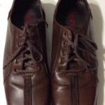 Diesel Men’s Pilsner Brown All Leather Sneakers Size 10