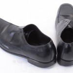Hugo Boss 50219235 Cloude 9.5 Black leather square apron oxford shoe GTQ523