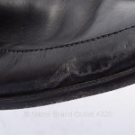 Hugo Boss 50219235 Cloude 9.5 Black leather square apron oxford shoe GTQ523