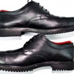 COLE HAAN Mens 8.5 M Black Tumbled Leather Oxford Casual Dress Shoes Brazil