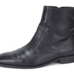 Boss Hugo Boss Black leather Zip Ankle Boot Men’s Eur 9.5 US 10.5