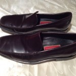 MENS COLE HAAN BROWN LEATHER LOAFER SIZE 9.5M