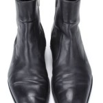 Boss Hugo Boss Black leather Zip Ankle Boot Men’s Eur 9.5 US 10.5