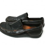 Cole Haan Mens Black Leather Driving Loafers Shoes Sz 9M
