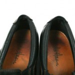 Cole Haan Mens Black Leather Driving Loafers Shoes Sz 9M