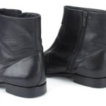 Boss Hugo Boss Black leather Zip Ankle Boot Men’s Eur 9.5 US 10.5