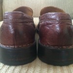 Mens Cole Haan Casual Loafer Brown Distressed Leather 11 M