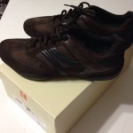 NIB HUGO BOSS QUNEY Men’s Brown/Black Sneakers Style 50186182 US Size 11