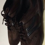 NIB HUGO BOSS QUNEY Men’s Brown/Black Sneakers Style 50186182 US Size 11