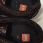 NIB HUGO BOSS QUNEY Men’s Brown/Black Sneakers Style 50186182 US Size 11