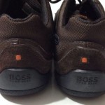 NIB HUGO BOSS QUNEY Men’s Brown/Black Sneakers Style 50186182 US Size 11