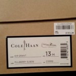 Cole Haan air grant mulberry suede men’s shoes size 13 in box