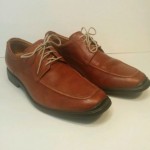 FREE SHIPPING Mens Cole Haan Nike Air sz 10 Brown Leather Casual Oxford GUC