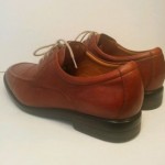 FREE SHIPPING Mens Cole Haan Nike Air sz 10 Brown Leather Casual Oxford GUC