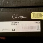 Cole Haan air grant red suede men’s shoes size 13 in box