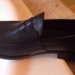 New Cole Haan Air Monroe Mens Size 11 Black Leather Penny Loafers Shoes