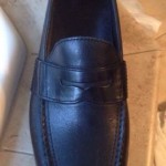 New Cole Haan Air Monroe Mens Size 11 Black Leather Penny Loafers Shoes