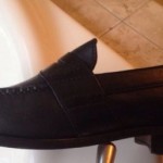 New Cole Haan Air Monroe Mens Size 11 Black Leather Penny Loafers Shoes