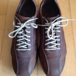 Men’s Brown Leather Cole Haan Nike Air Soles Driving Lace-up Sneakers Size 12M