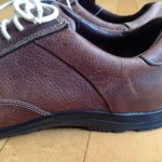 Men’s Brown Leather Cole Haan Nike Air Soles Driving Lace-up Sneakers Size 12M