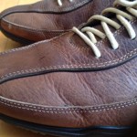 Men’s Brown Leather Cole Haan Nike Air Soles Driving Lace-up Sneakers Size 12M