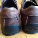 Men’s Brown Leather Cole Haan Nike Air Soles Driving Lace-up Sneakers Size 12M